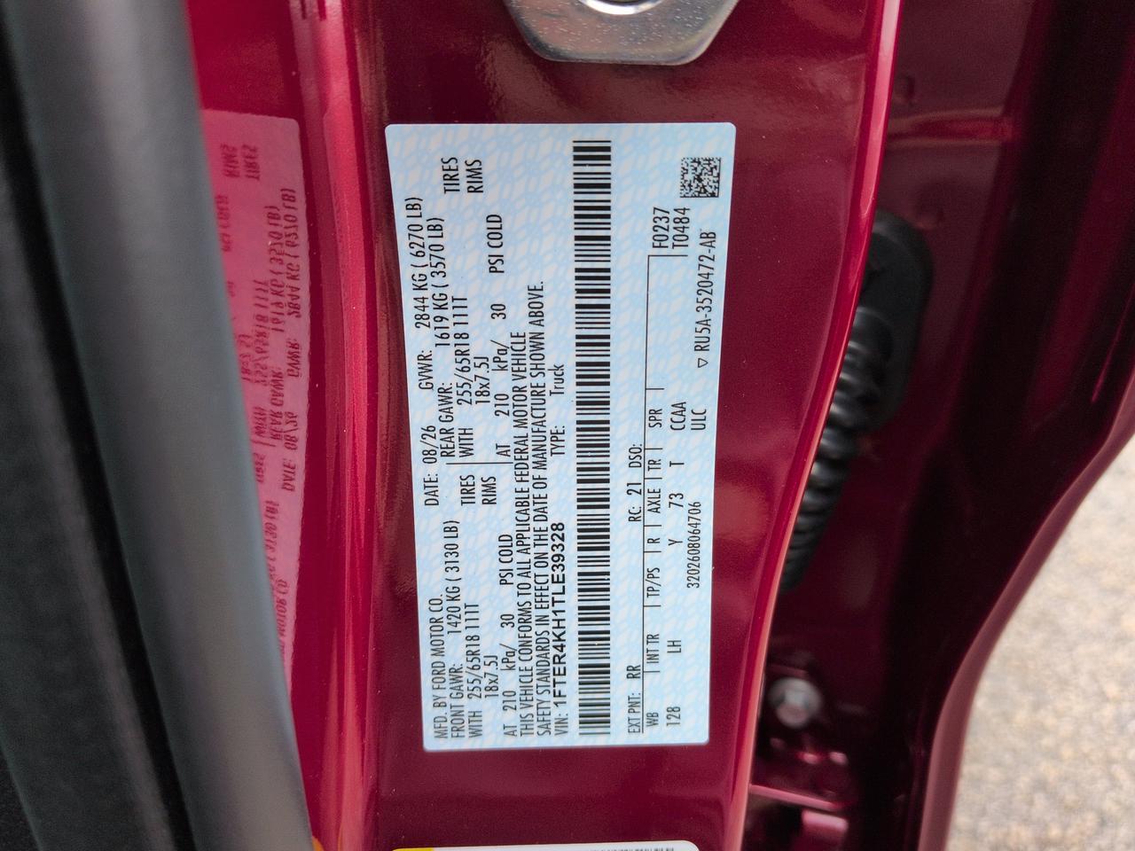 2026 Ford Ranger LARIAT Winder GA