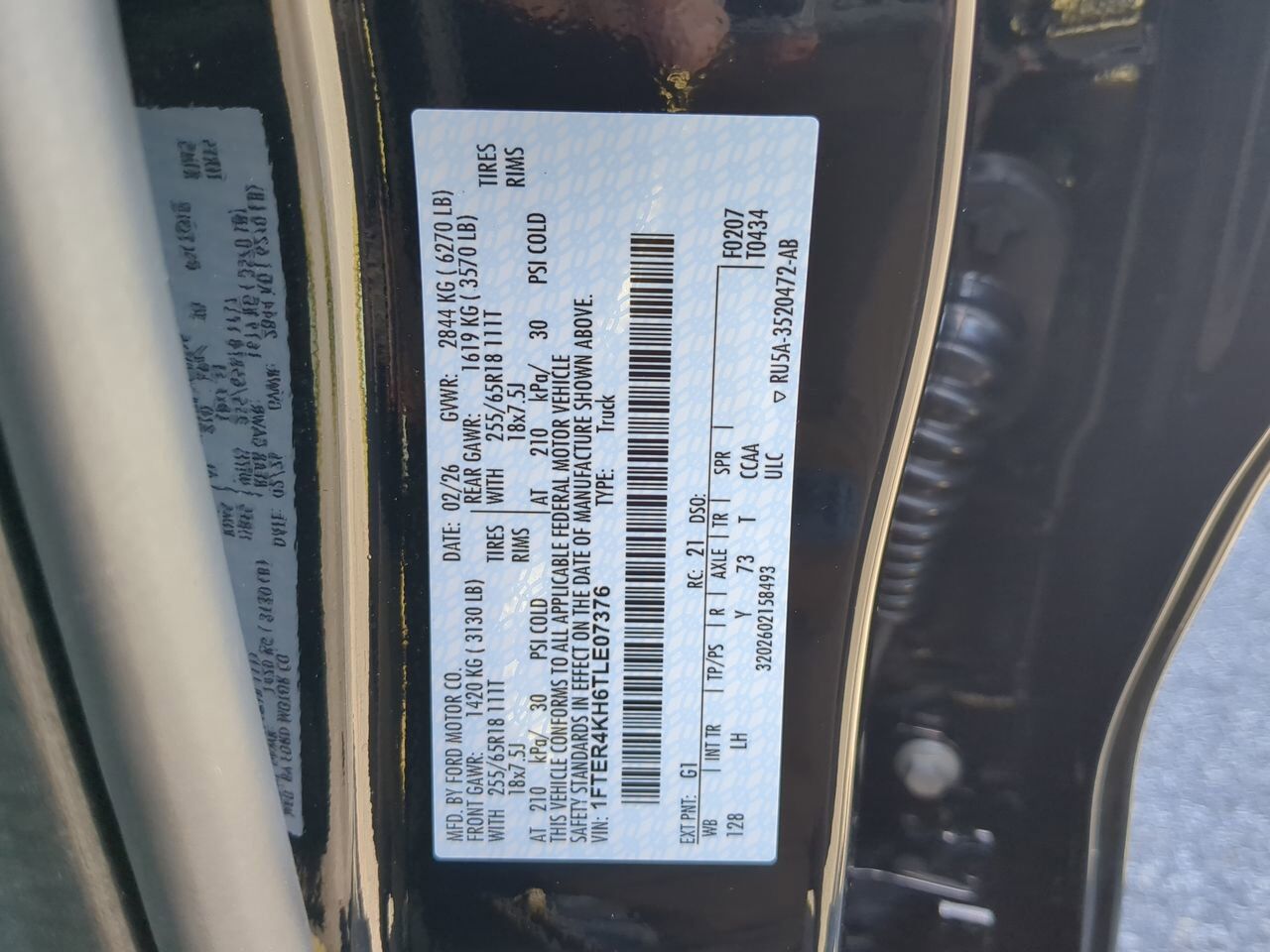 2026 Ford Ranger LARIAT Winder GA