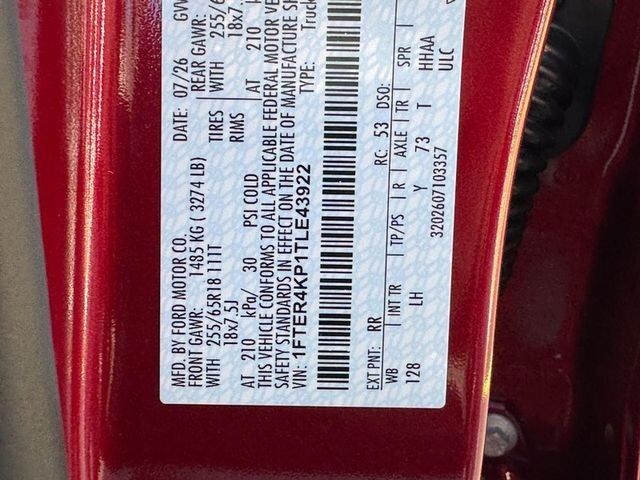 2026 Ford Ranger Lariat Washington MO