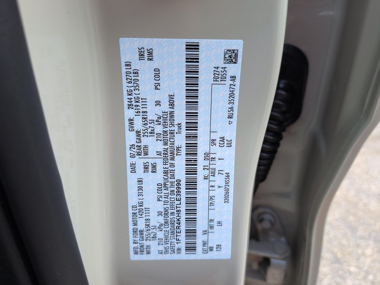 2026 Ford Ranger Lariat Winder GA