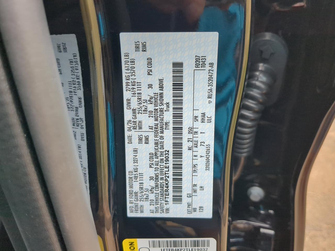 2026 Ford Ranger Lariat Winder GA