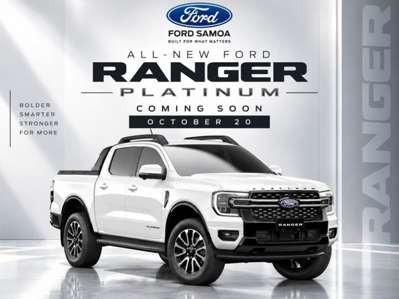2026 Ford Ranger Platinum V6
