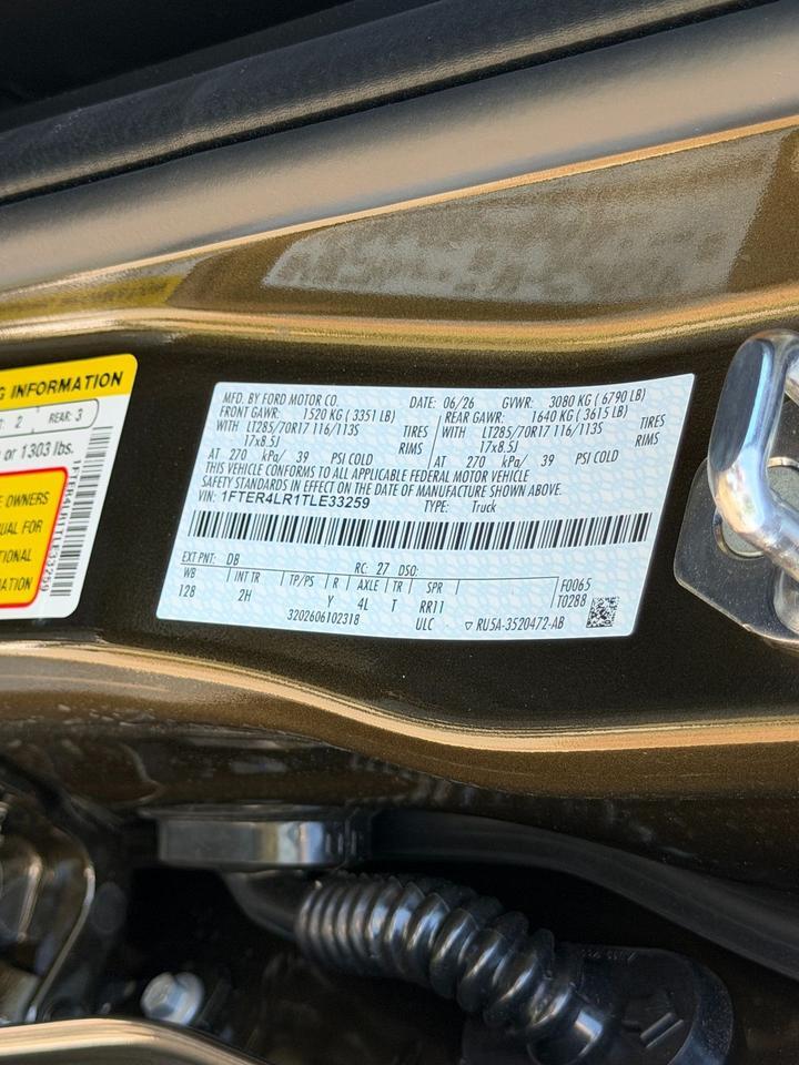 2026 Ford Ranger Raptor Springfield VA