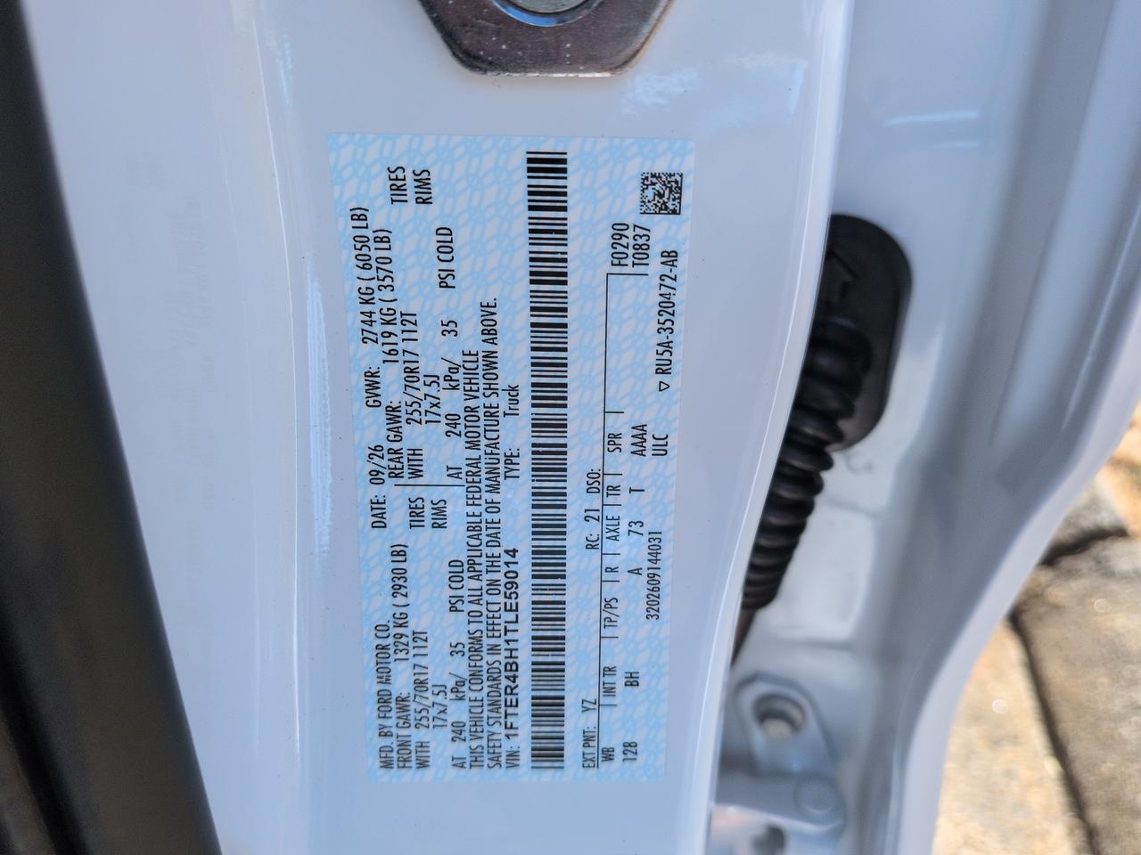 2026 Ford Ranger XL Appleton WI