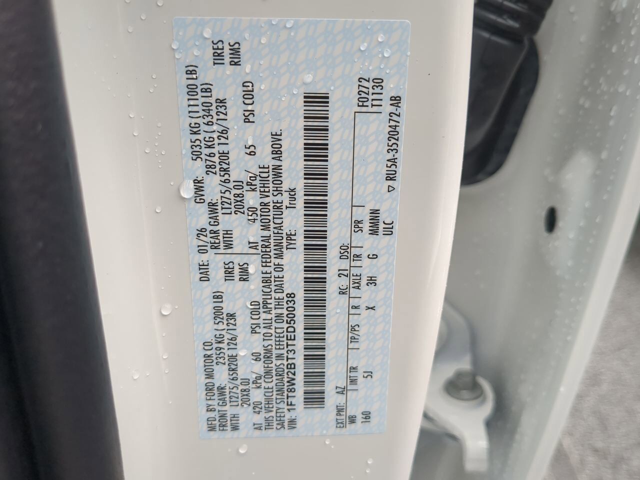 2026 Ford Super Duty F-250 SRW LARIAT Appleton WI