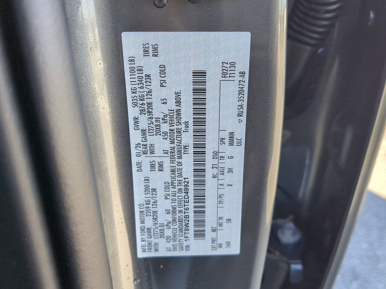 2026 Ford Super Duty F-250 SRW LARIAT Appleton WI