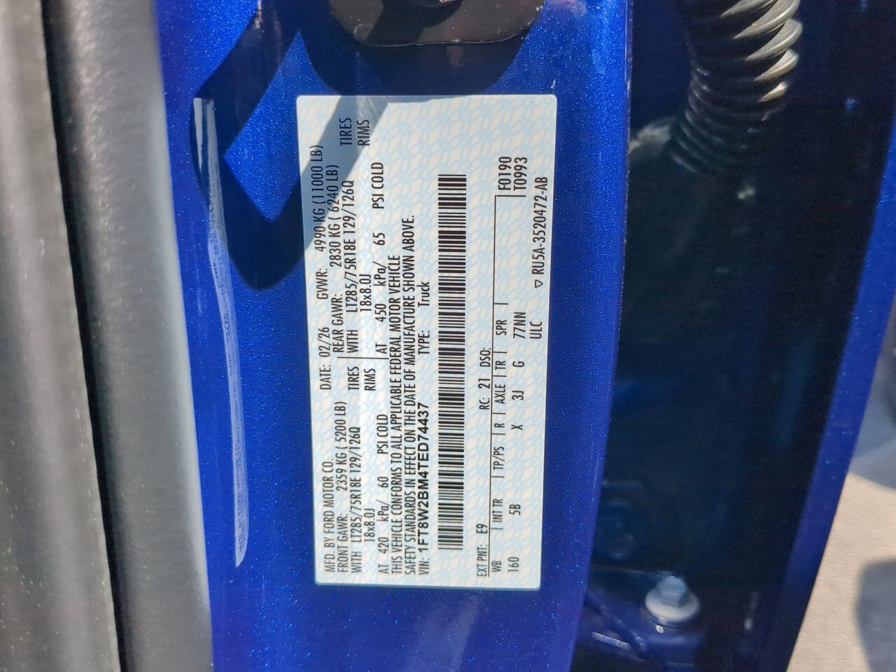 2026 Ford Super Duty F-250 SRW LARIAT TREMOR Winder GA