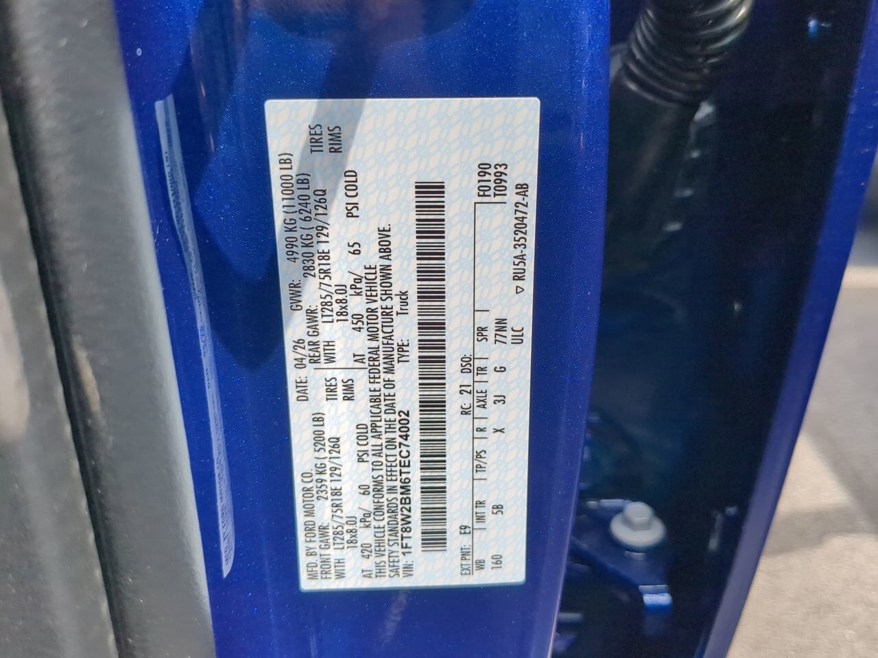 2026 Ford Super Duty F-250 SRW LARIAT TREMOR Winder GA