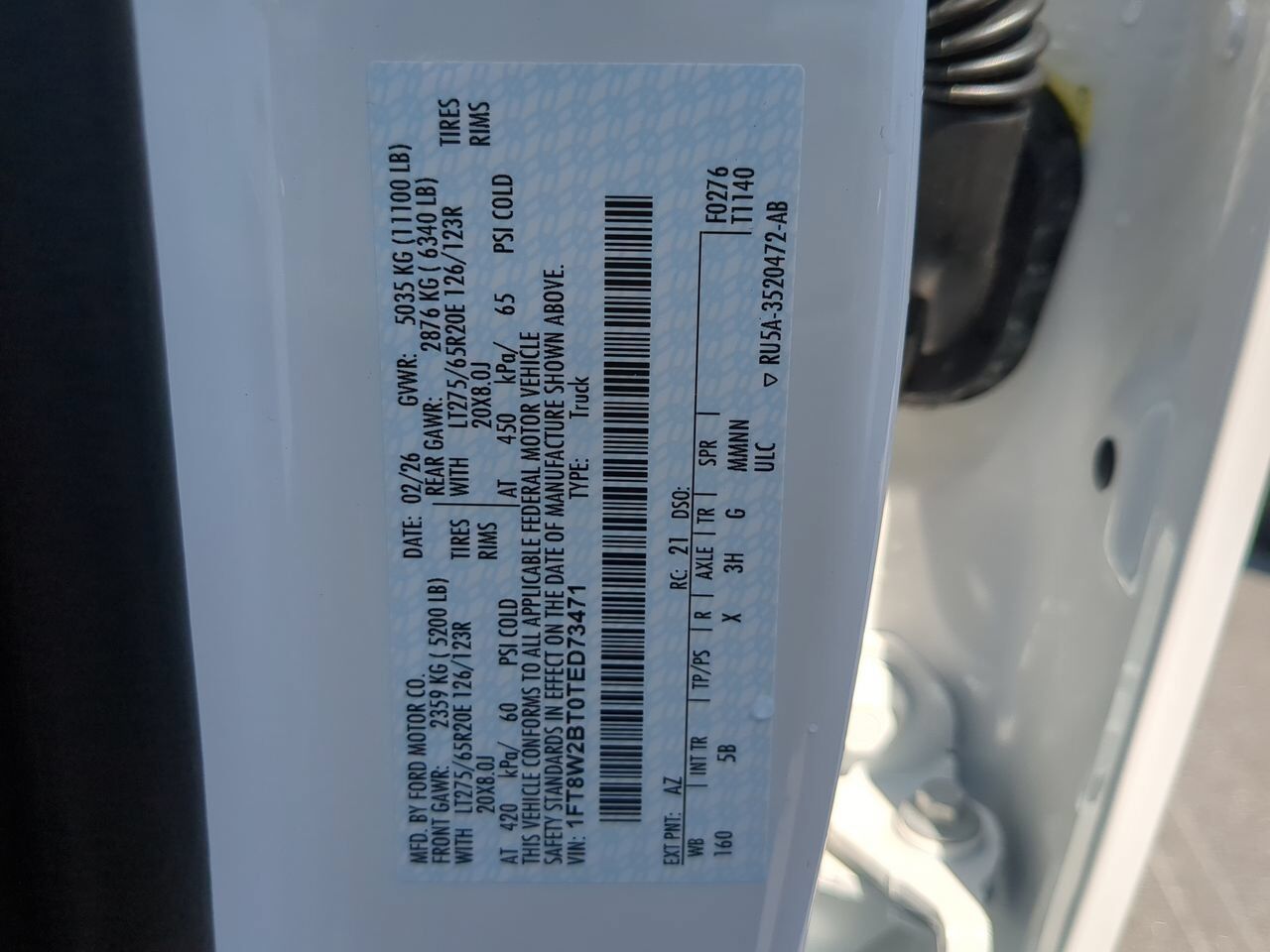2026 Ford Super Duty F-250 SRW Lariat Appleton WI