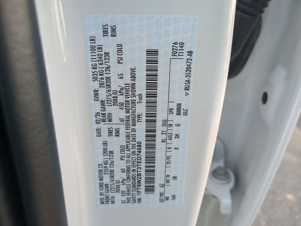 2026 Ford Super Duty F-250 SRW Lariat Winder GA