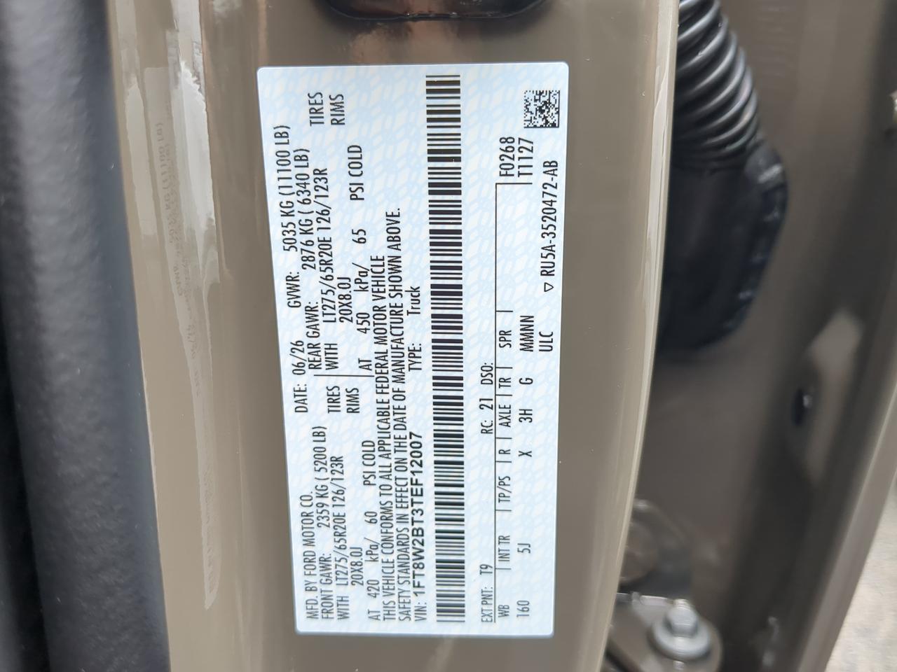 2026 Ford Super Duty F-250 SRW Lariat Winder GA