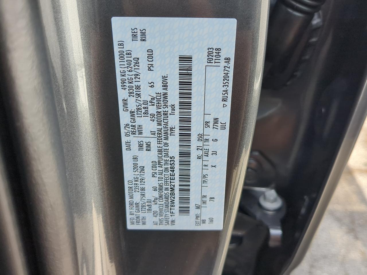 2026 Ford Super Duty F-250 SRW Platinum Appleton WI