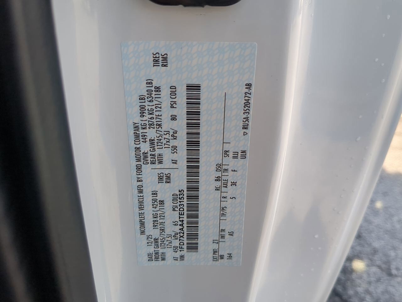 2026 Ford Super Duty F-250 SRW XL Appleton WI