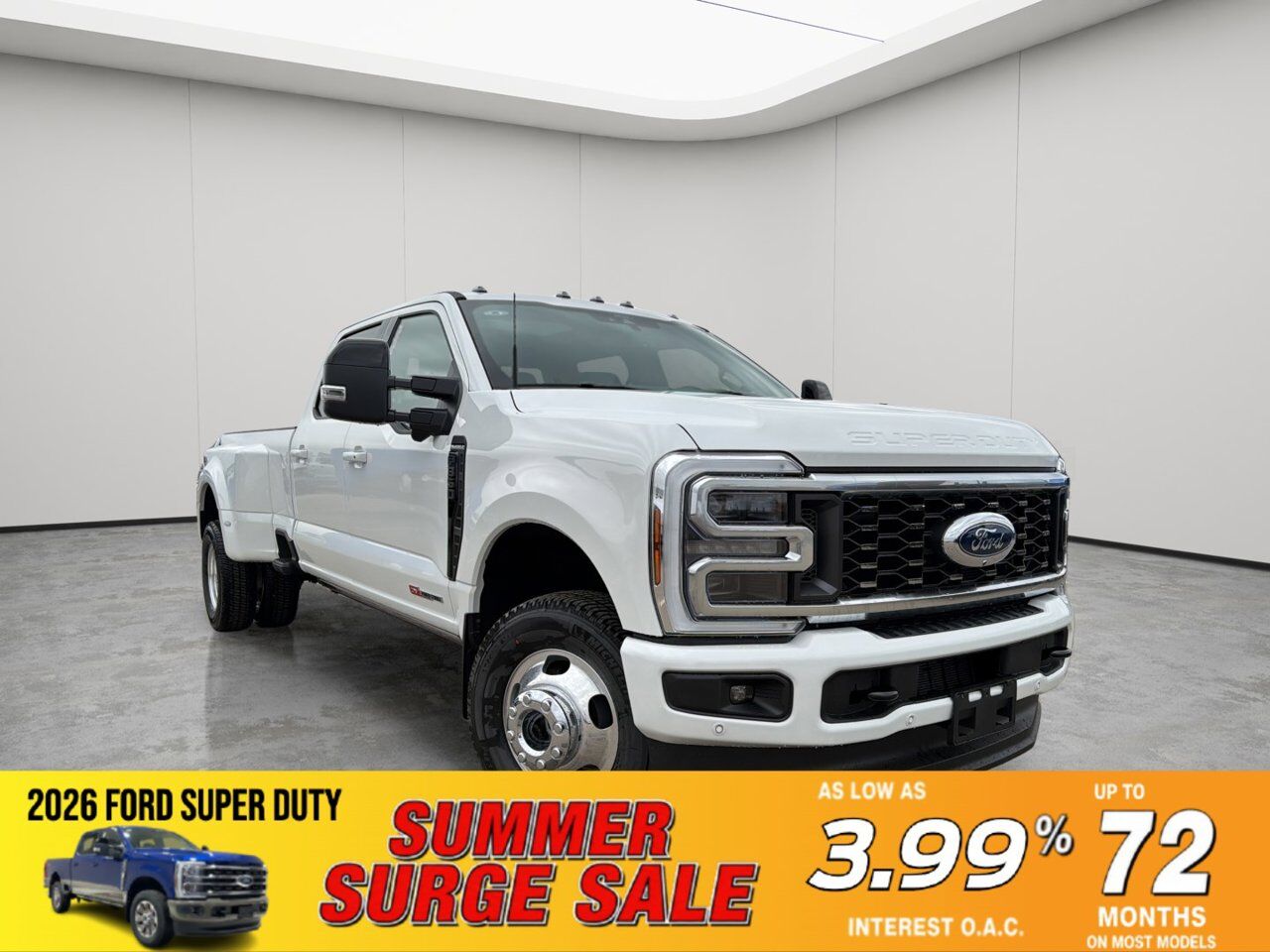 2026 Ford Super Duty F-350 DRW Platinum