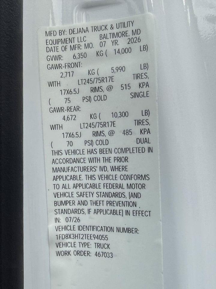 2026 Ford Super Duty F-350 DRW XL Gaithersburg MD