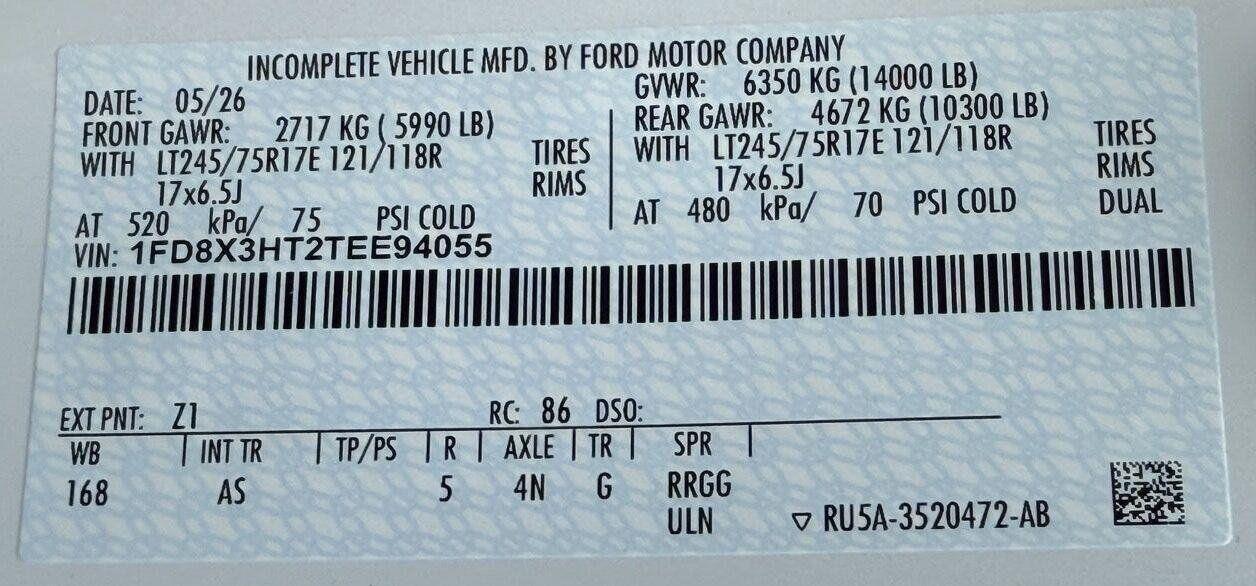 2026 Ford Super Duty F-350 DRW XL Gaithersburg MD