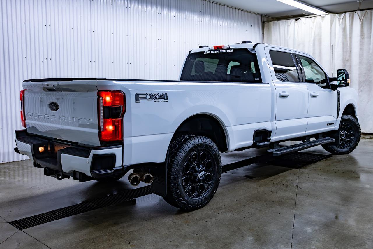 2026 Ford Super Duty F-350 SRW CREW CAB LARIAT LWB FX4 DIESEL LEATHER NAV BCAM Red Deer AB