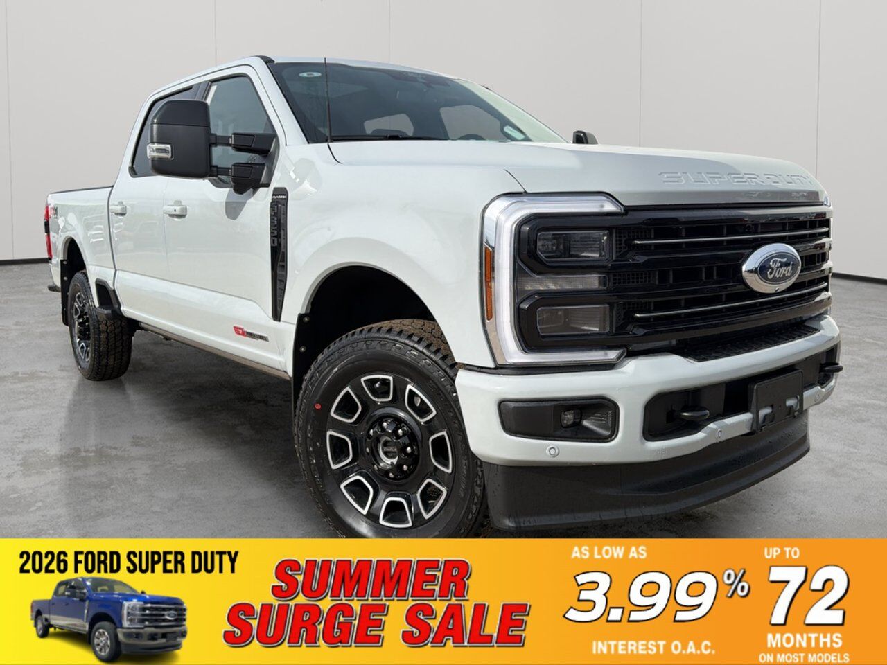 2026 Ford Super Duty F-350 SRW Platinum