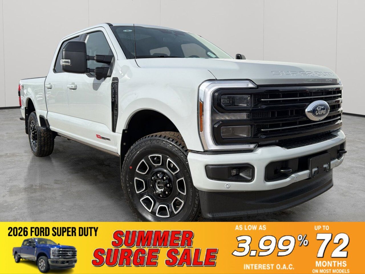 2026 Ford Super Duty F-350 SRW Platinum