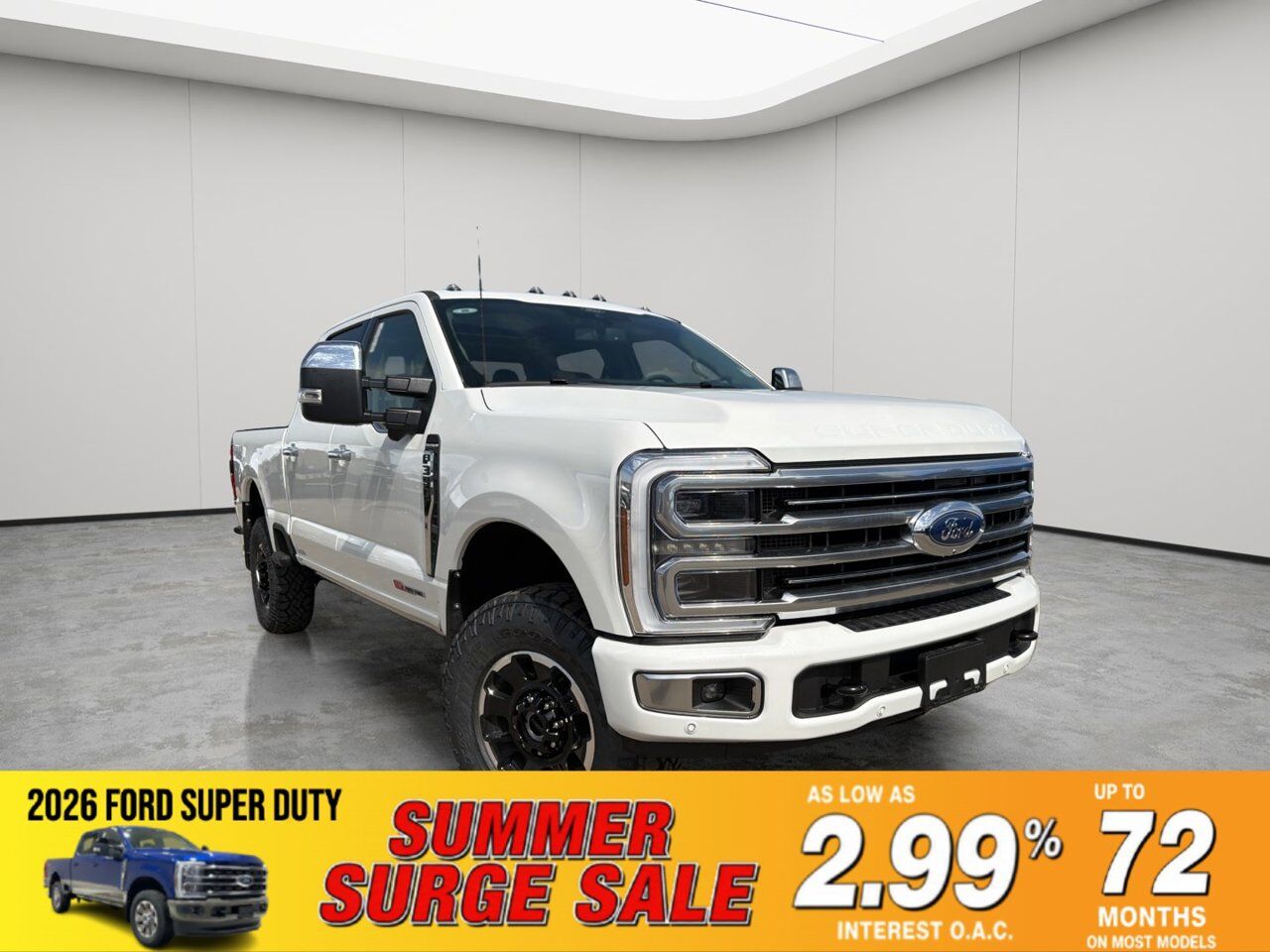 2026 Ford Super Duty F-350 SRW Platinum