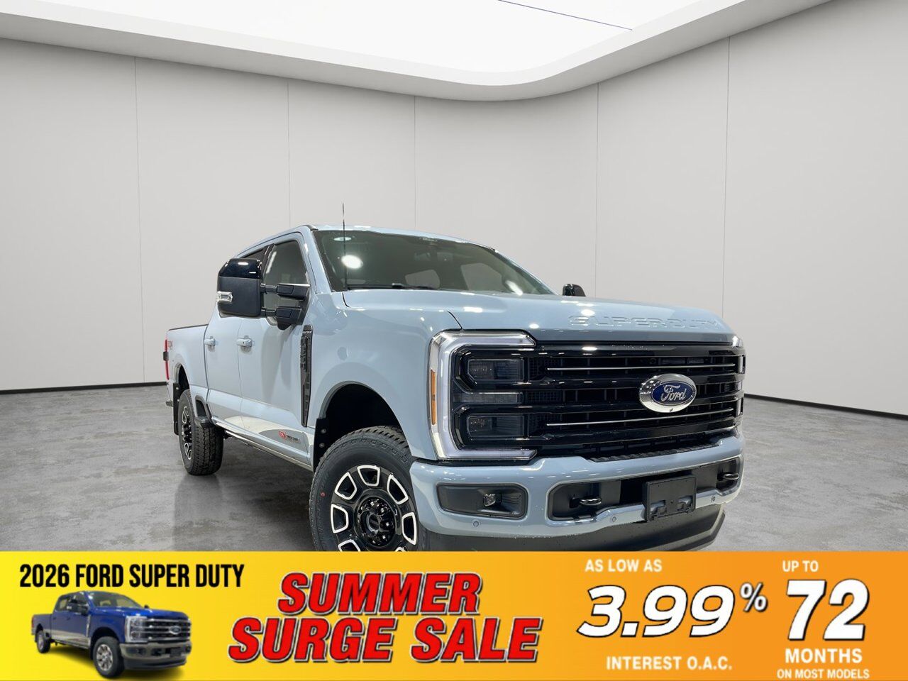 2026 Ford Super Duty F-350 SRW Platinum