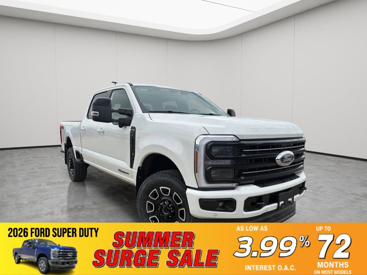 2026 Ford Super Duty F-350 SRW Platinum
