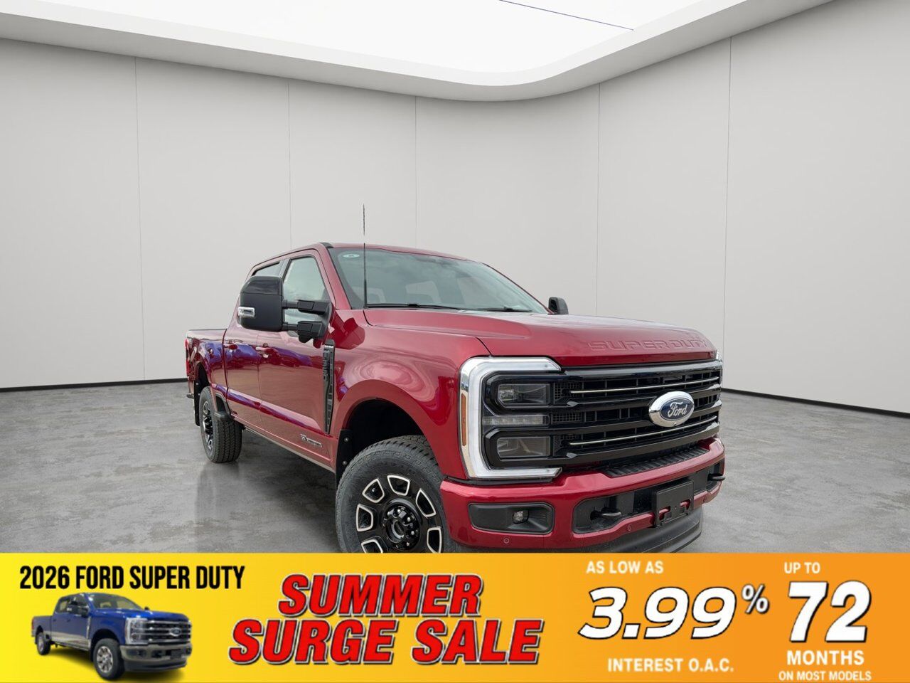2026 Ford Super Duty F-350 SRW Platinum