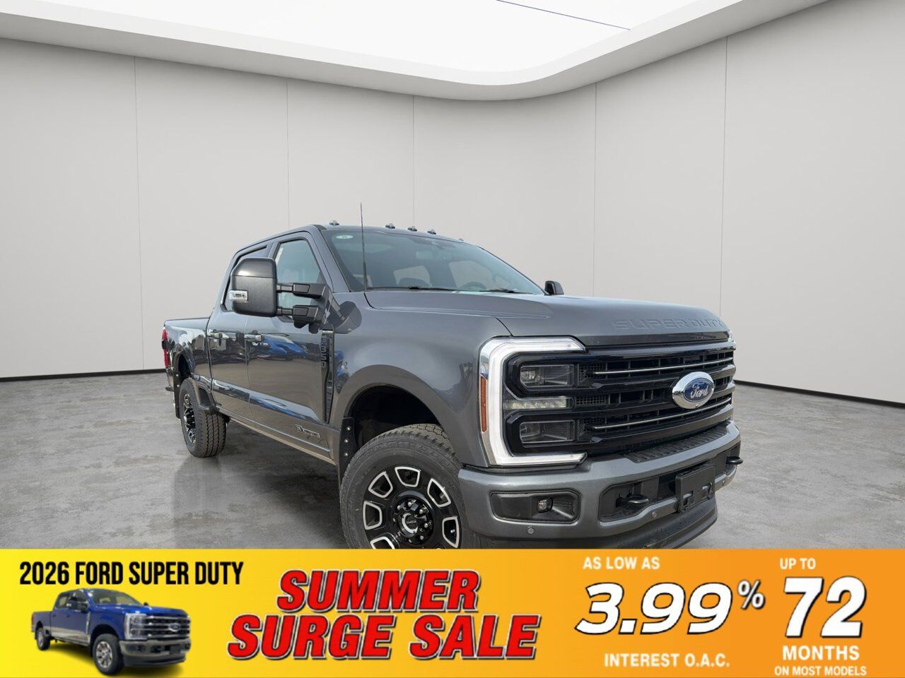 2026 Ford Super Duty F-350 SRW Platinum