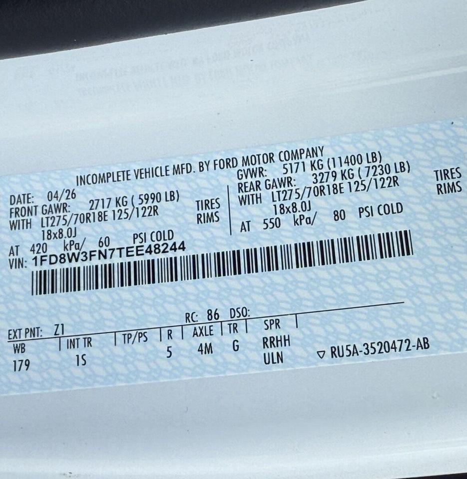 2026 Ford Super Duty F-350 SRW XL Gaithersburg MD