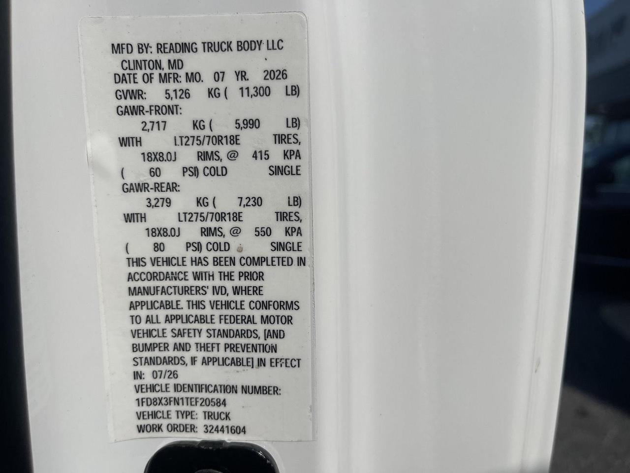 2026 Ford Super Duty F-350 SRW XL Gaithersburg MD