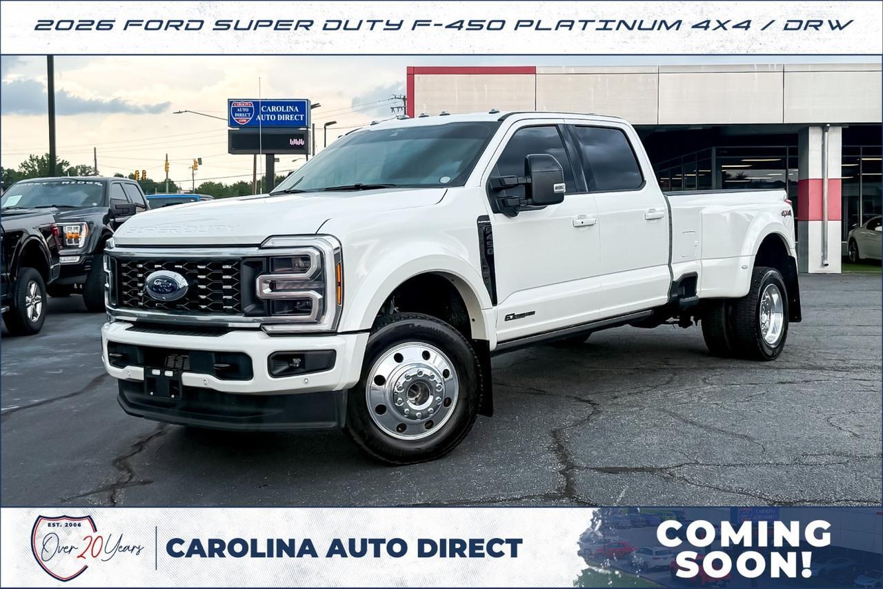 2026 Ford Super Duty F-450 Platinum 4X4 / DRW / 6.7L V8 Diesel / Coming Soon!