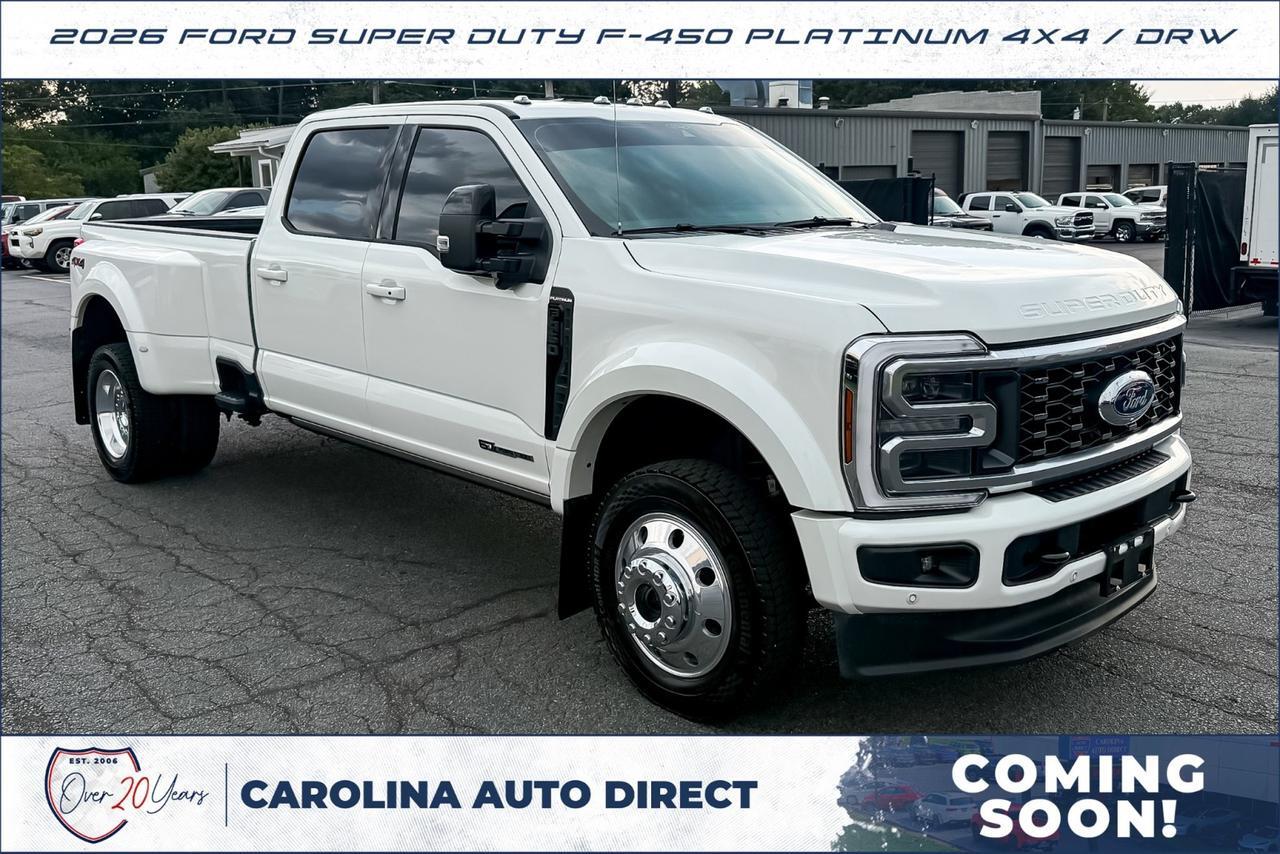 2026 Ford Super Duty F-450 Platinum 4X4 / DRW / 6.7L V8 Diesel / Coming Soon! Lincolnton NC