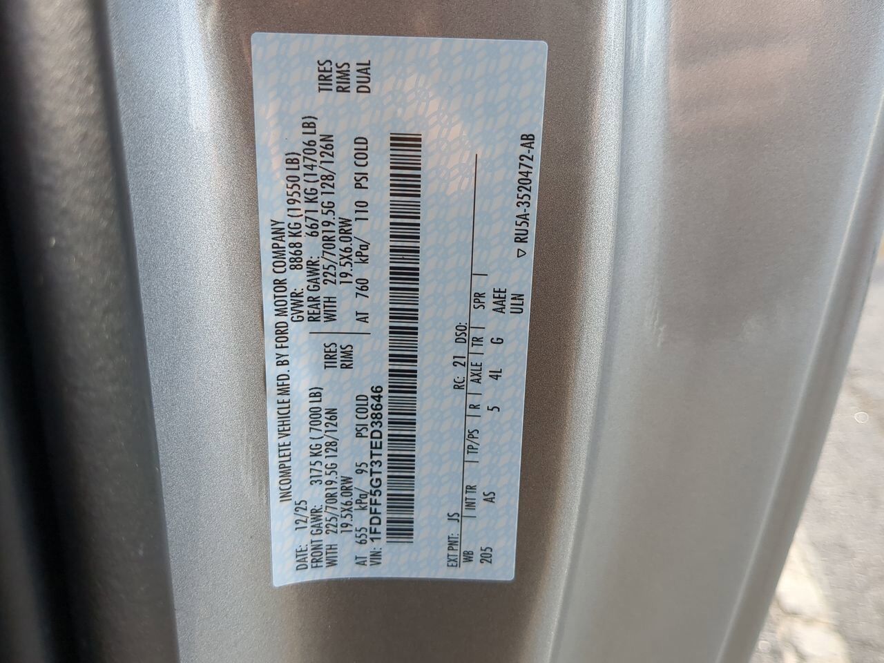 2026 Ford Super Duty F-550 DRW XL Appleton WI