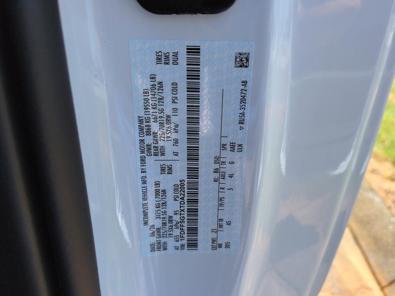 2026 Ford Super Duty F-550 DRW XL Winder GA