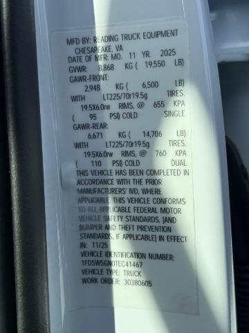 2026 Ford Super Duty F-550 DRW XL Gaithersburg MD
