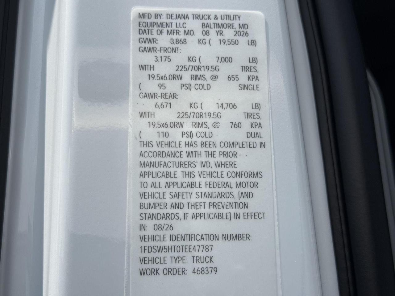 2026 Ford Super Duty F-550 DRW XL Gaithersburg MD