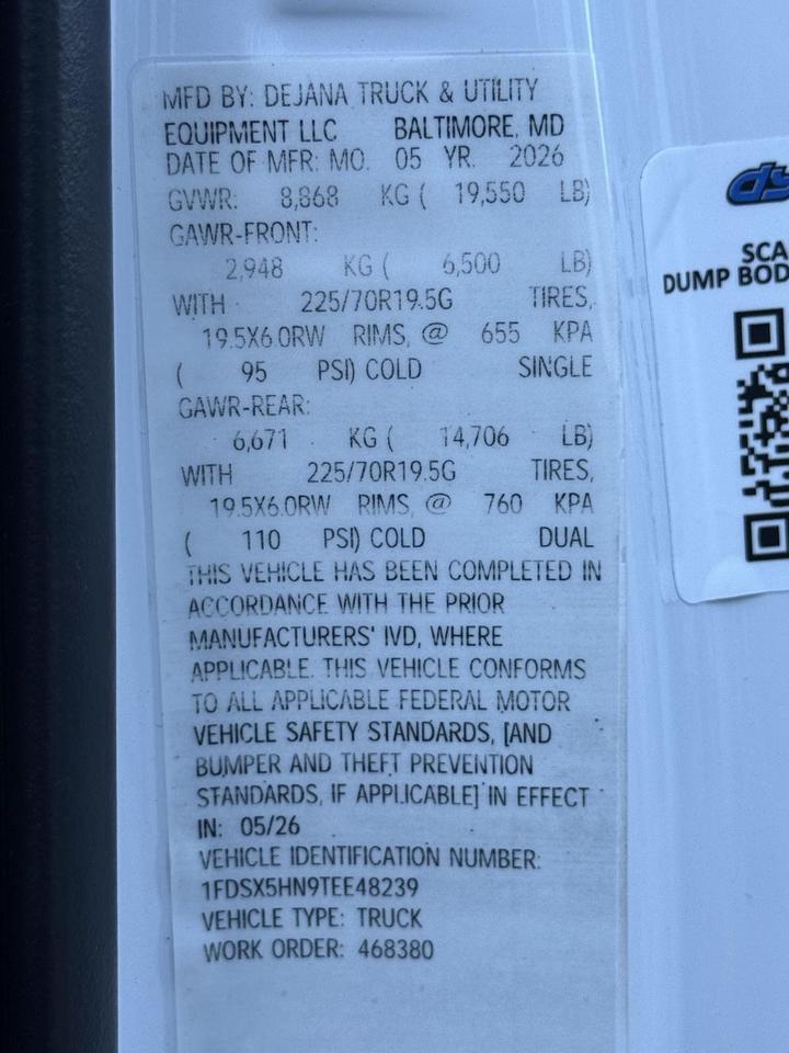 2026 Ford Super Duty F-550 DRW XL Gaithersburg MD