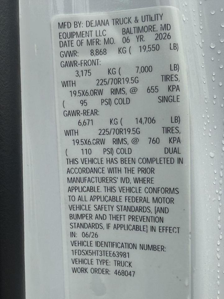 2026 Ford Super Duty F-550 DRW XL Gaithersburg MD