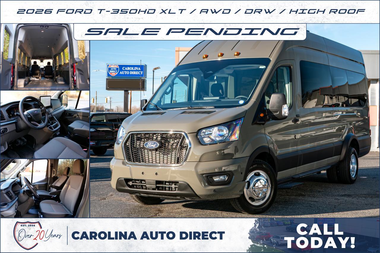2026 Ford T-350HD XLT / AWD / DRW / High Roof / Upfitter Package!