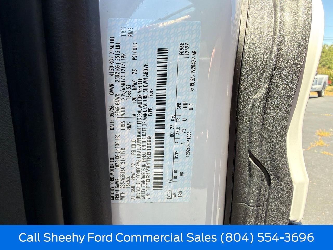 2026 Ford Transit-250 Low Roof Cargo Van Richmond VA