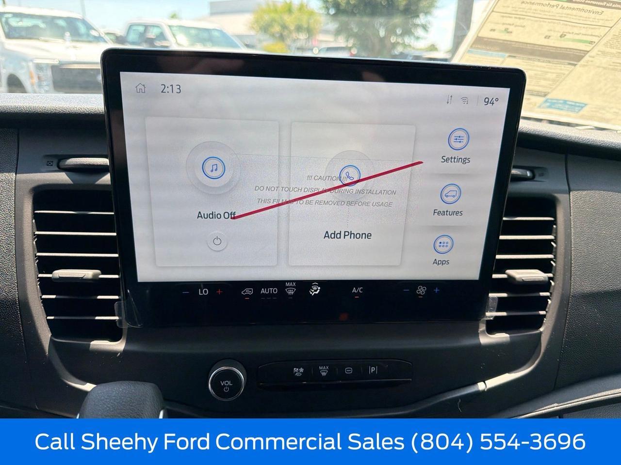 2026 Ford Transit-250 Low Roof Cargo Van Richmond VA