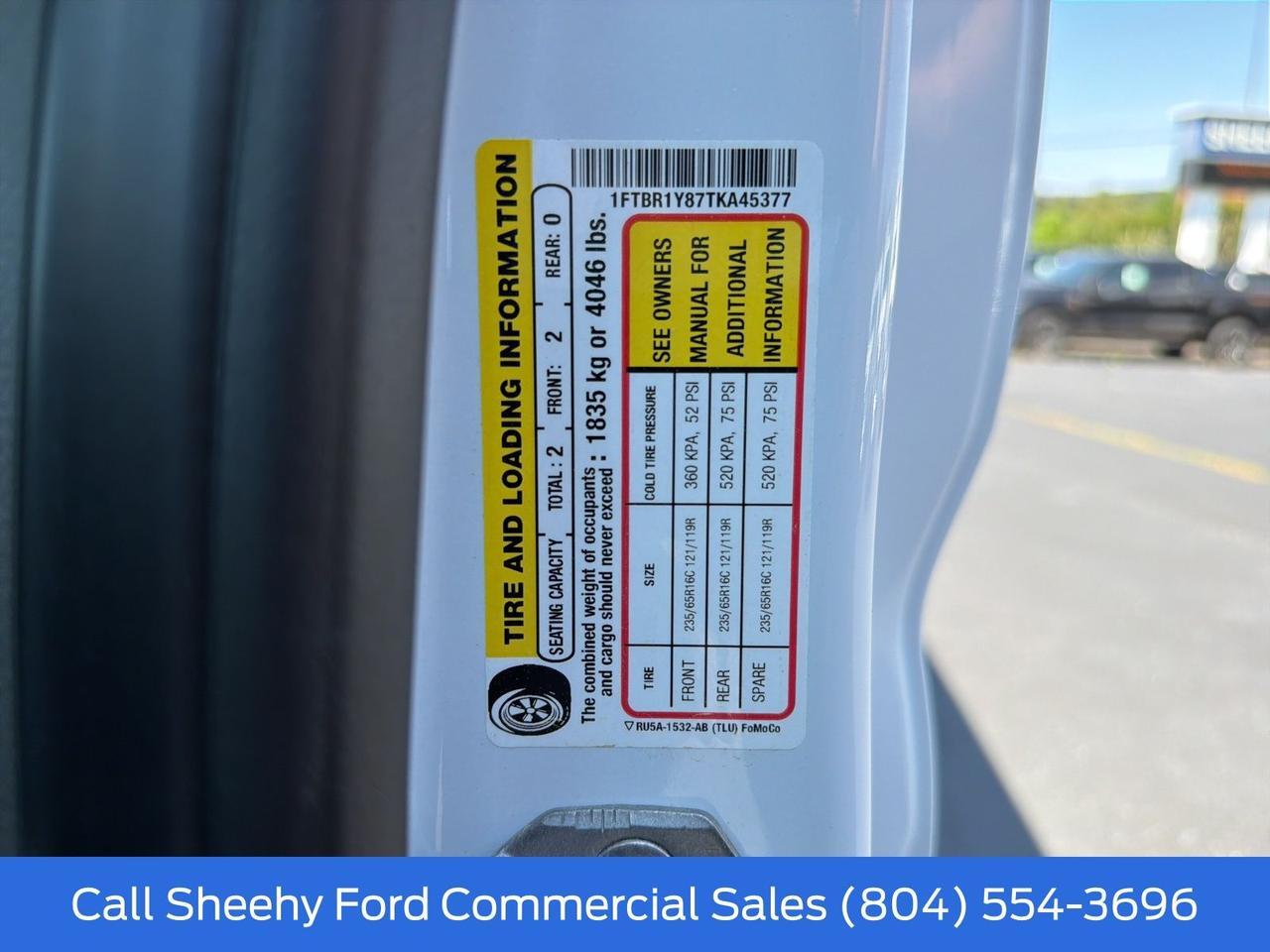 2026 Ford Transit-250 Low Roof Cargo Van Richmond VA