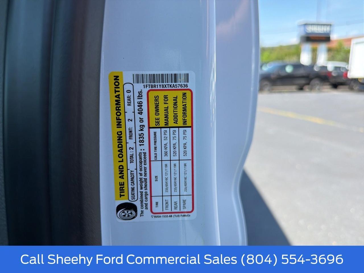2026 Ford Transit-250 Low Roof Cargo Van Richmond VA