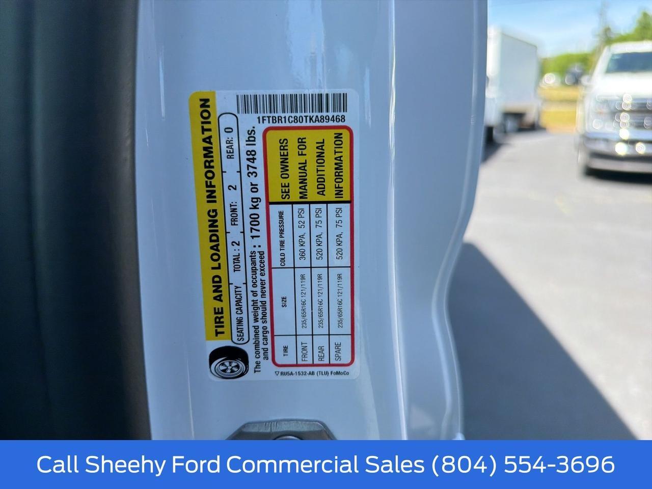 2026 Ford Transit-250 Mid Roof Cargo Van Richmond VA