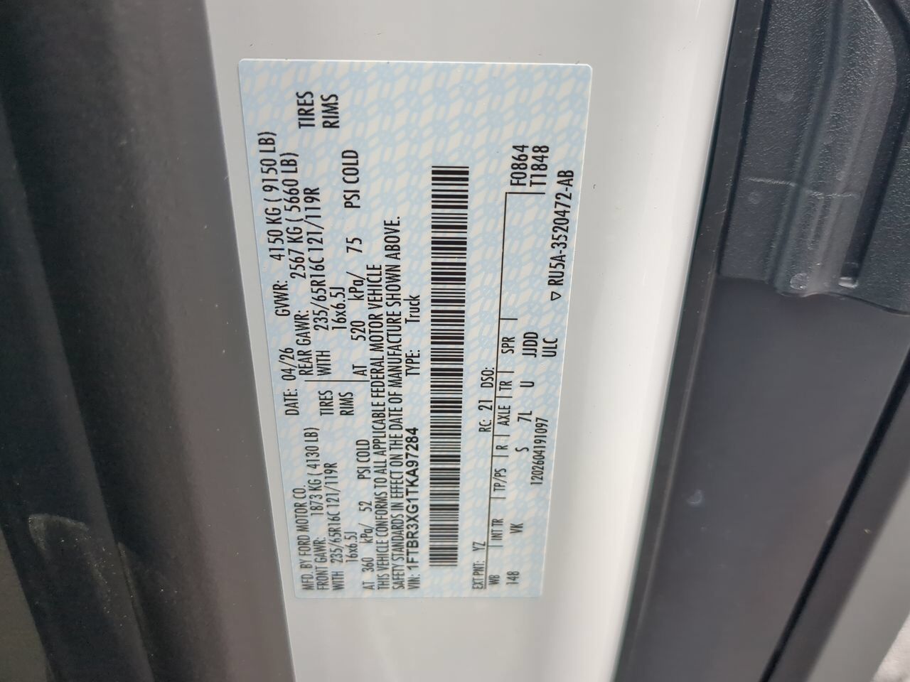 2026 Ford Transit Cargo Van XL Appleton WI