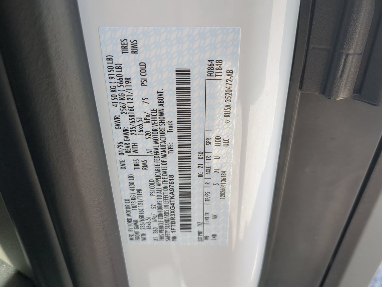 2026 Ford Transit Cargo Van XL Appleton WI