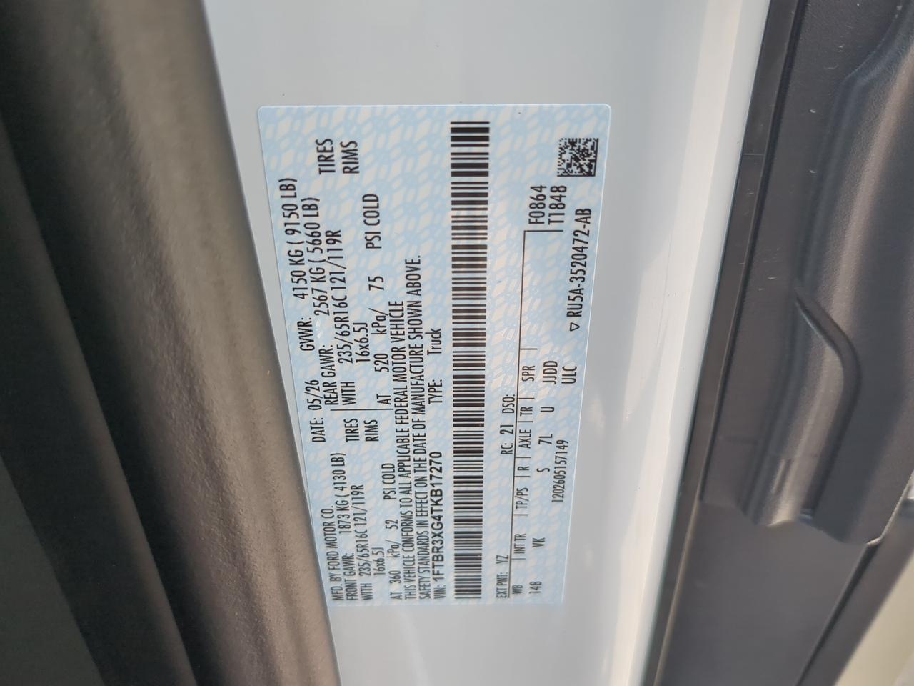 2026 Ford Transit Cargo Van XL Appleton WI