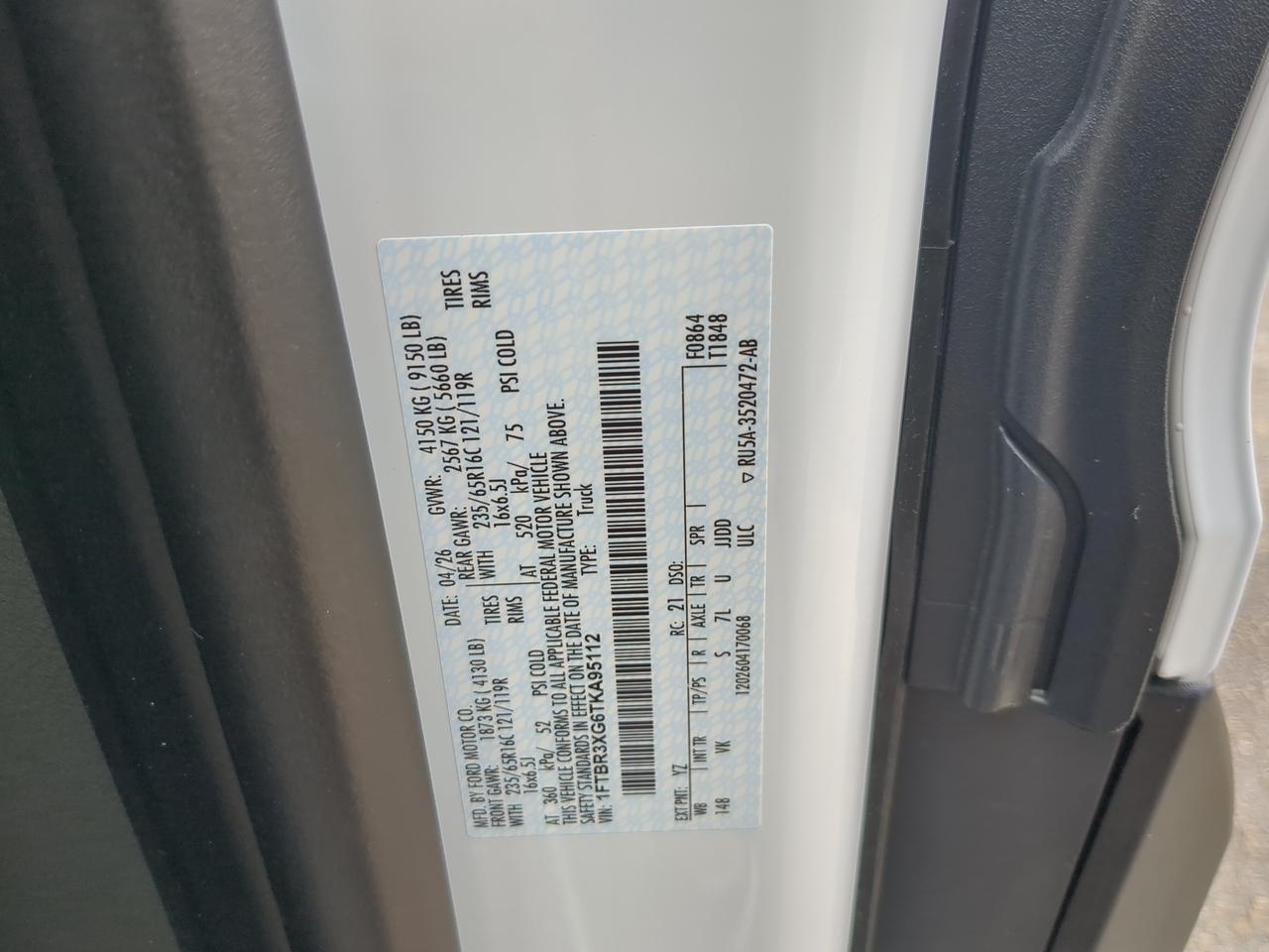 2026 Ford Transit Cargo Van XL Appleton WI