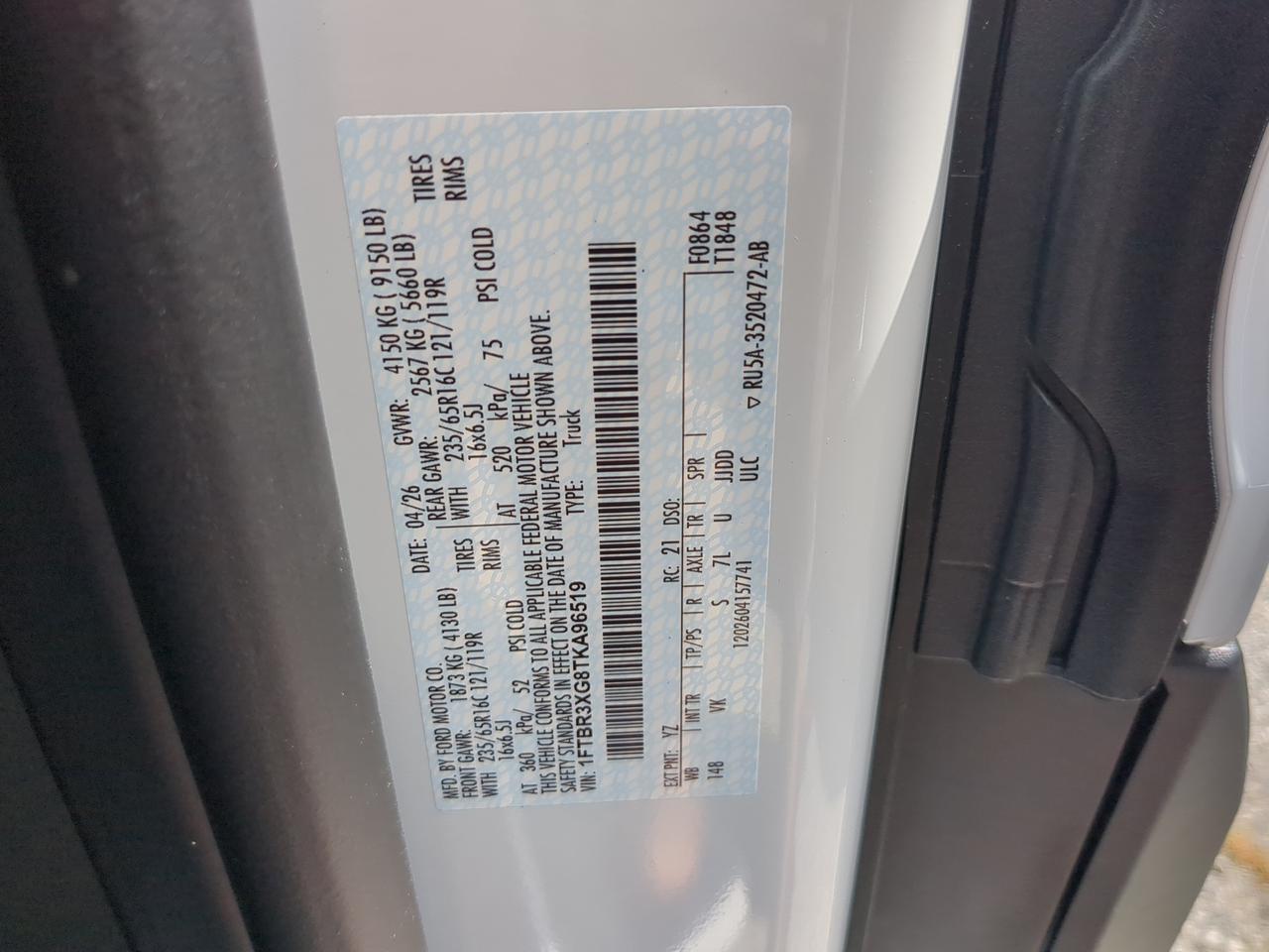 2026 Ford Transit Cargo Van XL Appleton WI