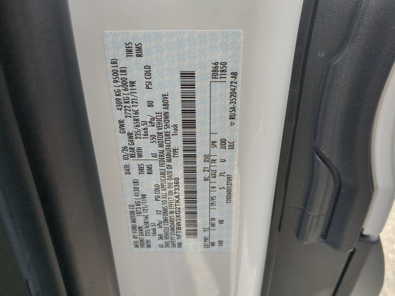 2026 Ford Transit Cargo Van XL Appleton WI